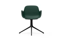 Normann Copenhagen - Form Armchair Swivel 4L Black Alu