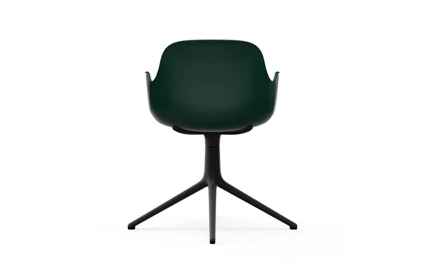 Normann Copenhagen - Form Armchair Swivel 4L Black Alu
