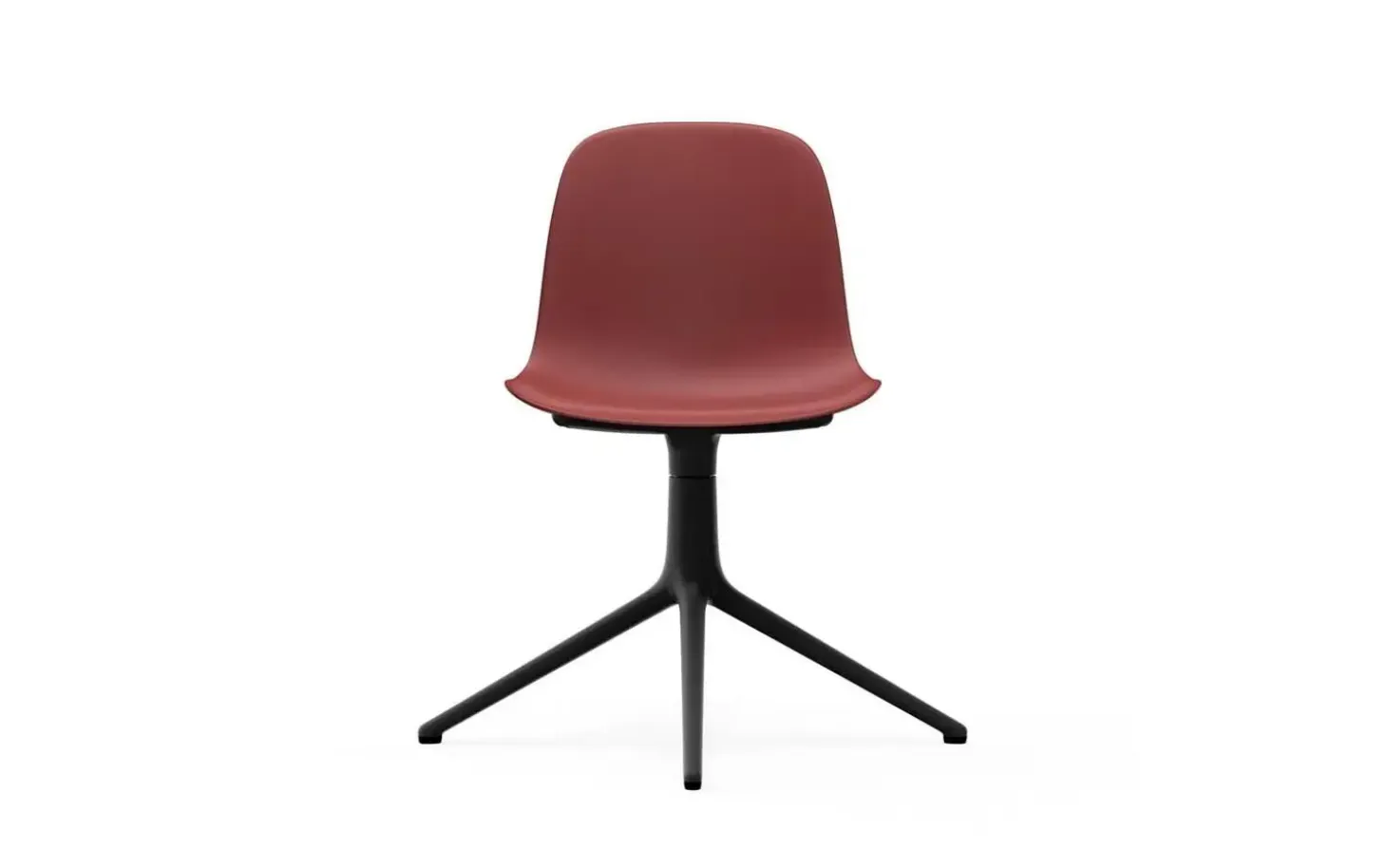 Normann Copenhagen - Form Chair Swivel 4L Black Alu