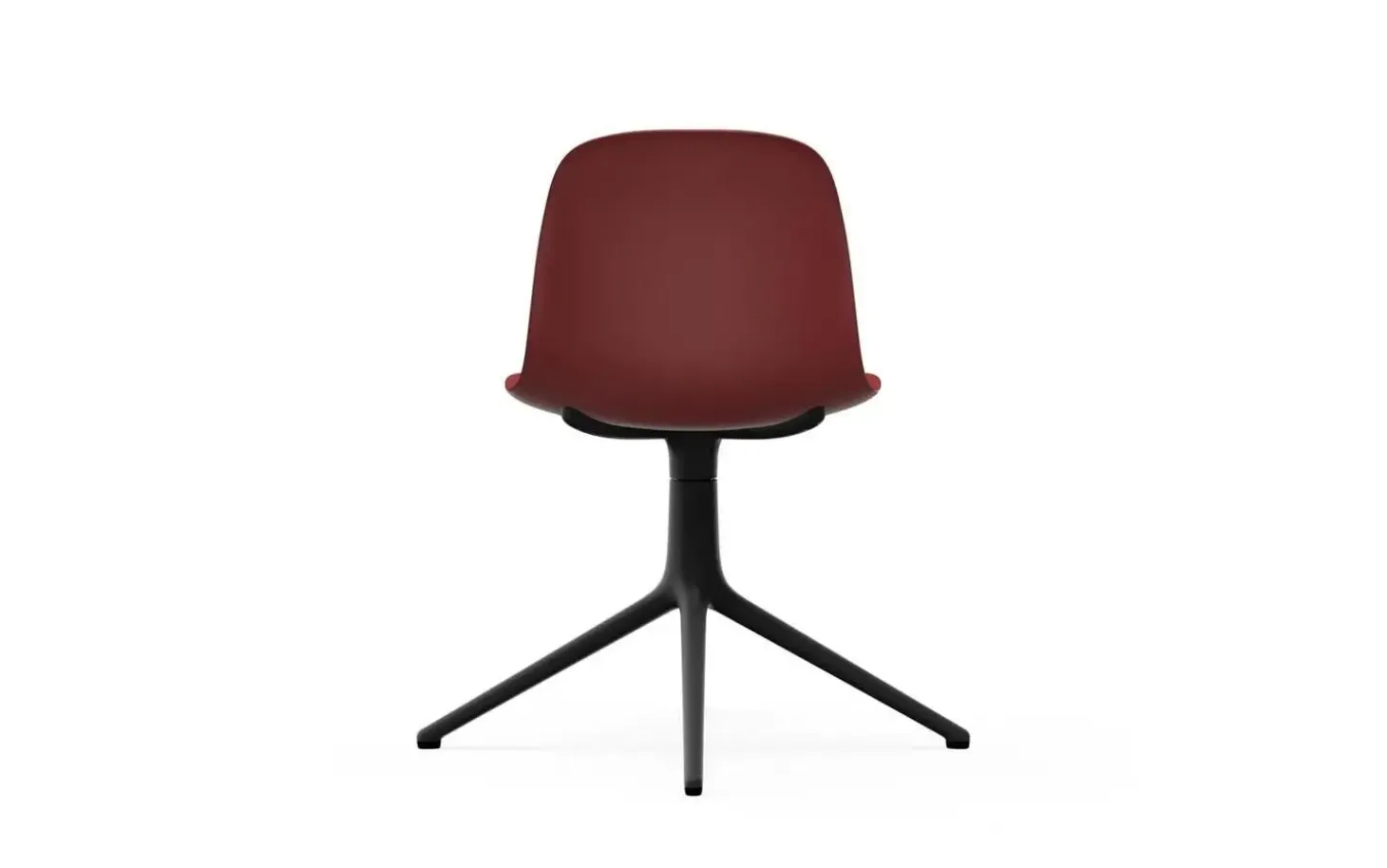Normann Copenhagen - Form Chair Swivel 4L Black Alu