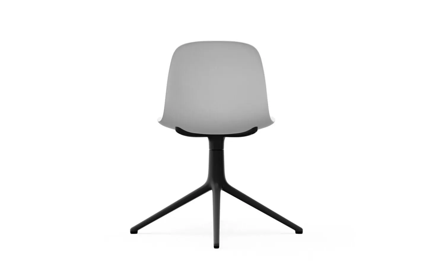 Normann Copenhagen - Form Chair Swivel 4L Black Alu