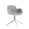 Normann Copenhagen - Form Armchair Swivel 4L Full Uph. Alu