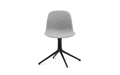 Normann Copenhagen - Form Chair Swivel 4L Full Uph. Black Alu