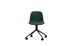 Normann Copenhagen - Form Chair Swivel 4W Black Alu