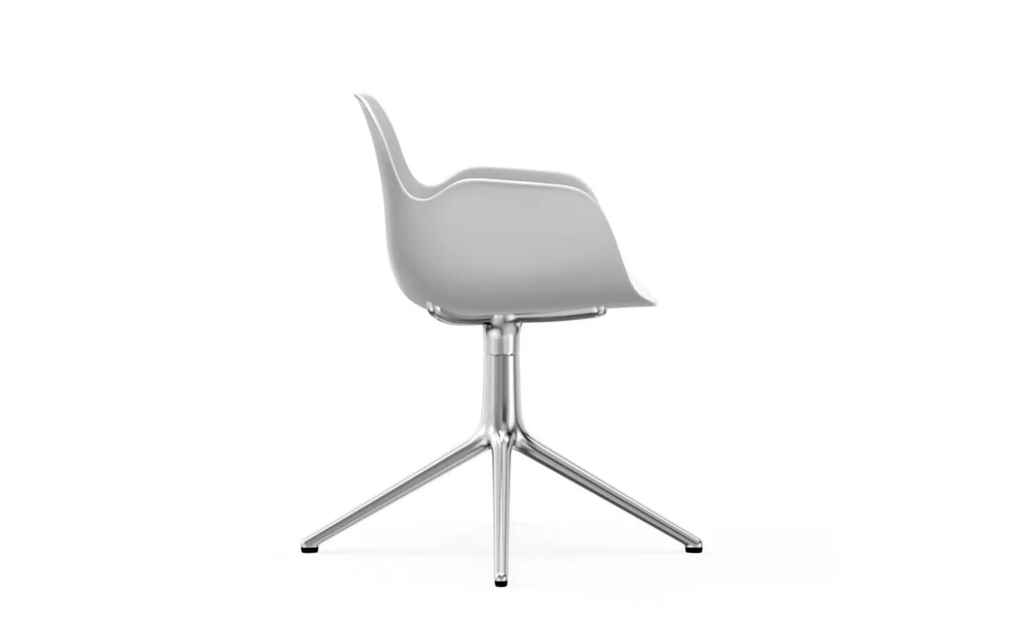 Normann Copenhagen - Form Armchair Swivel 4L Alu