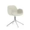 Normann Copenhagen - Form Armchair Swivel 4L Full Uph. Alu