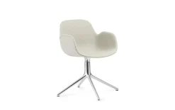 Normann Copenhagen - Form Armchair Swivel 4L Full Uph. Alu