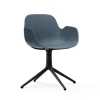 Normann Copenhagen - Form Armchair Swivel 4L Black Alu