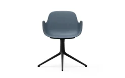 Normann Copenhagen - Form Armchair Swivel 4L Black Alu