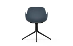 Normann Copenhagen - Form Armchair Swivel 4L Black Alu