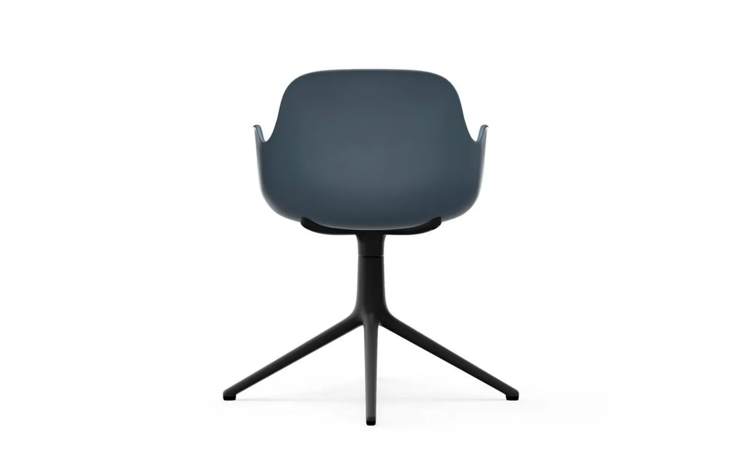 Normann Copenhagen - Form Armchair Swivel 4L Black Alu