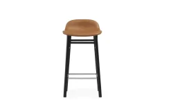 Normann Copenhagen - Form Barstool 65 cm Full Upholstery Black Oak