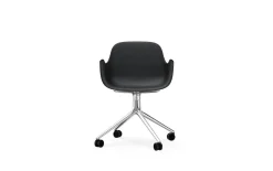 Normann Copenhagen - Form Armchair Swivel 4W Alu