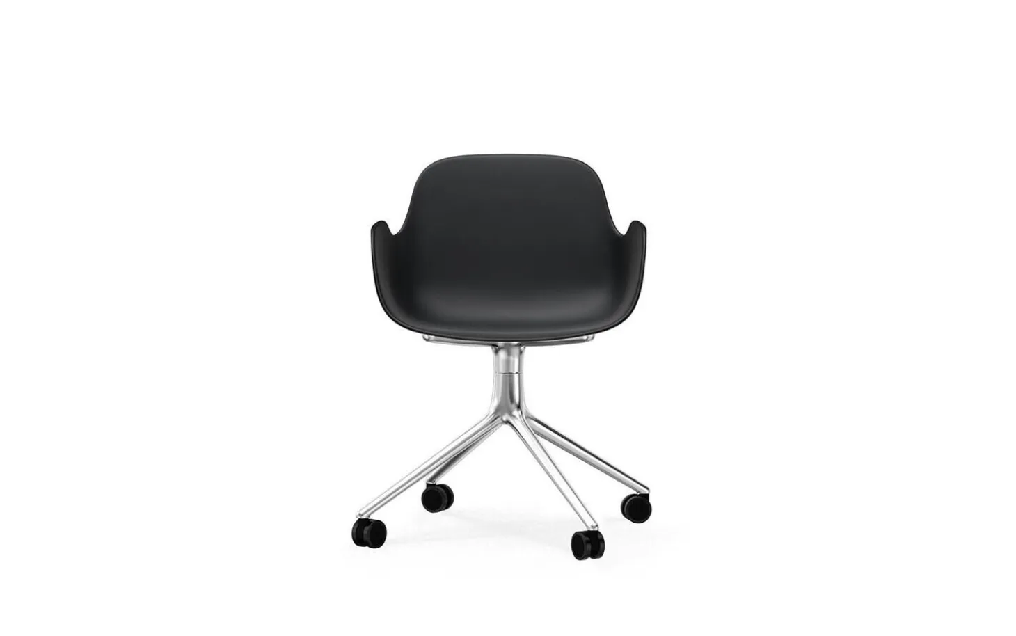 Normann Copenhagen - Form Armchair Swivel 4W Alu