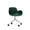 Normann Copenhagen - Form Armchair Swivel 4W Alu