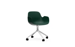 Normann Copenhagen - Form Armchair Swivel 4W Alu