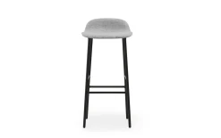 Normann Copenhagen - Form Barstool 75 cm Full Upholstery Steel