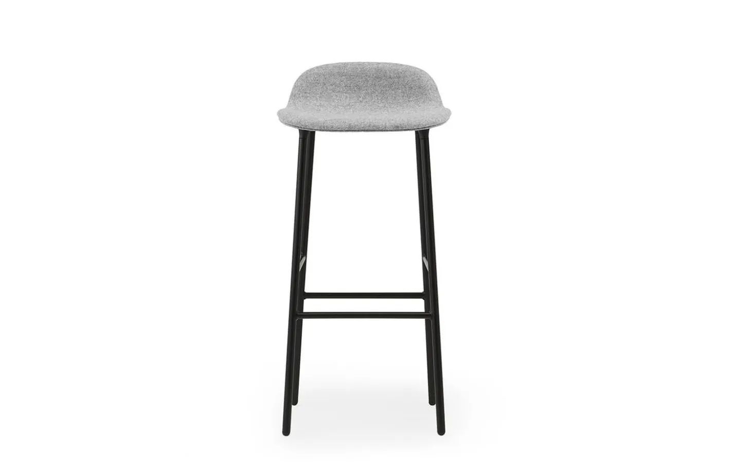 Normann Copenhagen - Form Barstool 75 cm Full Upholstery Steel