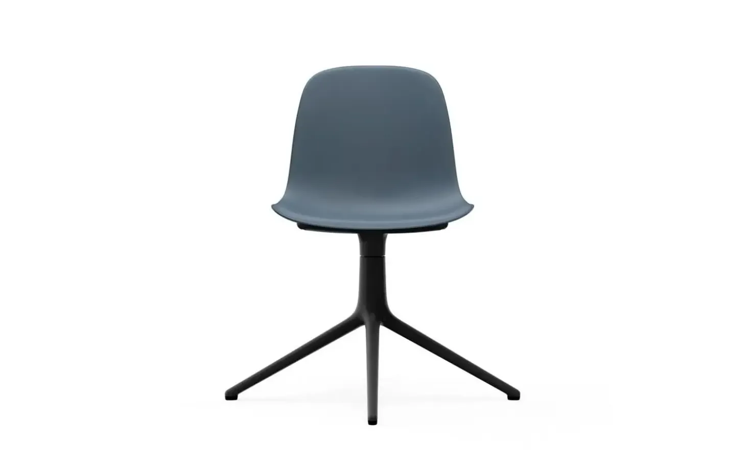 Normann Copenhagen - Form Chair Swivel 4L Black Alu