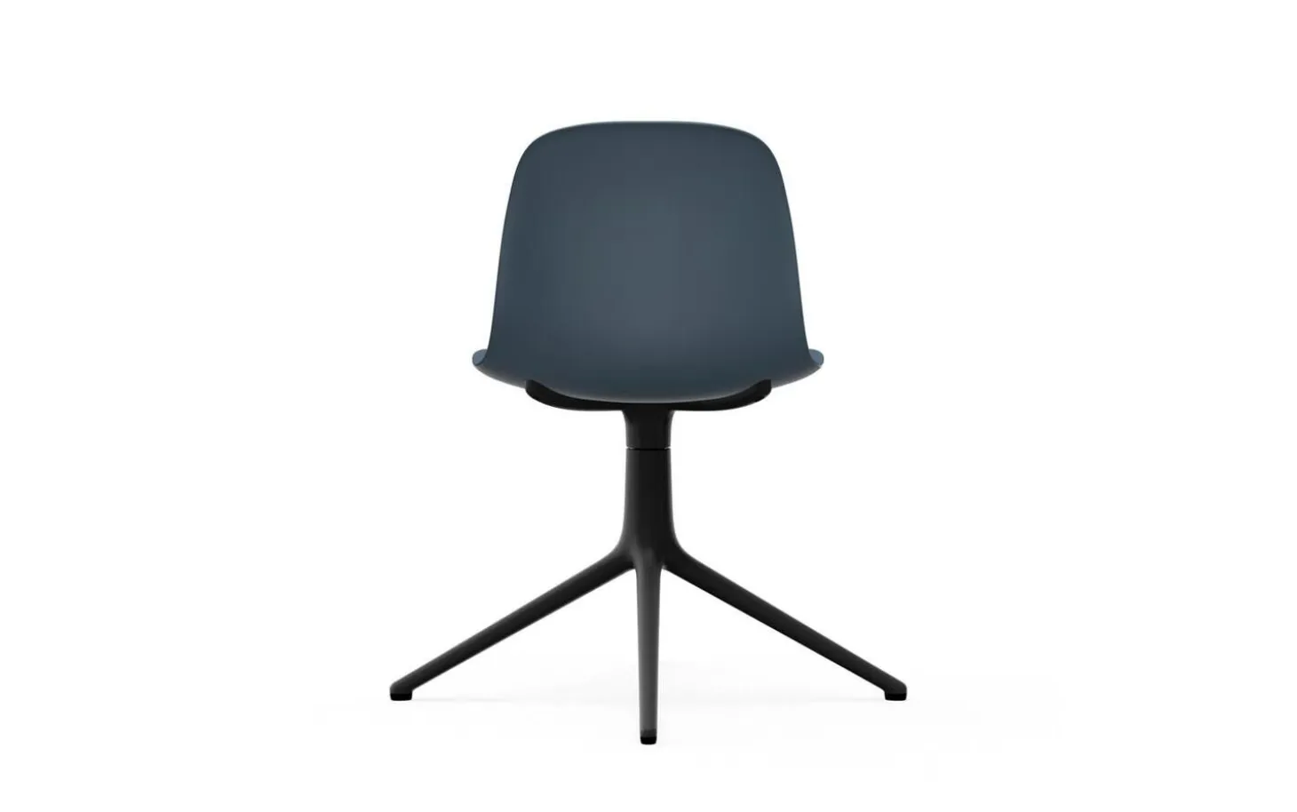 Normann Copenhagen - Form Chair Swivel 4L Black Alu