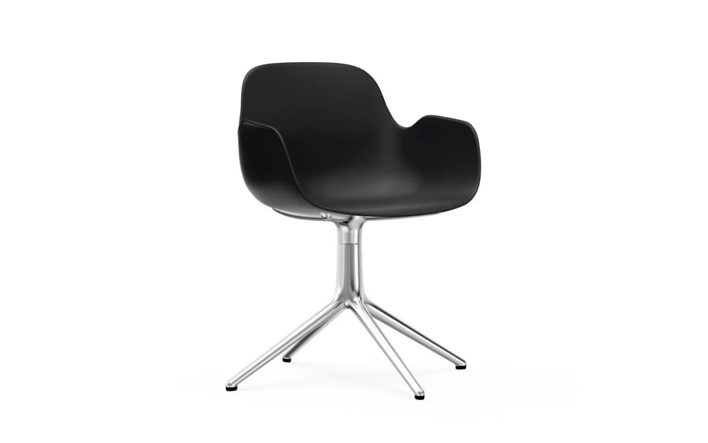 Normann Copenhagen - Form Armchair Swivel 4L Alu