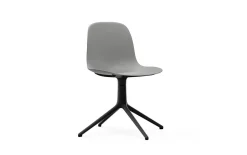 Normann Copenhagen - Form Chair Swivel 4L Black Alu