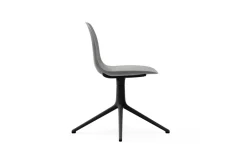 Normann Copenhagen - Form Chair Swivel 4L Black Alu