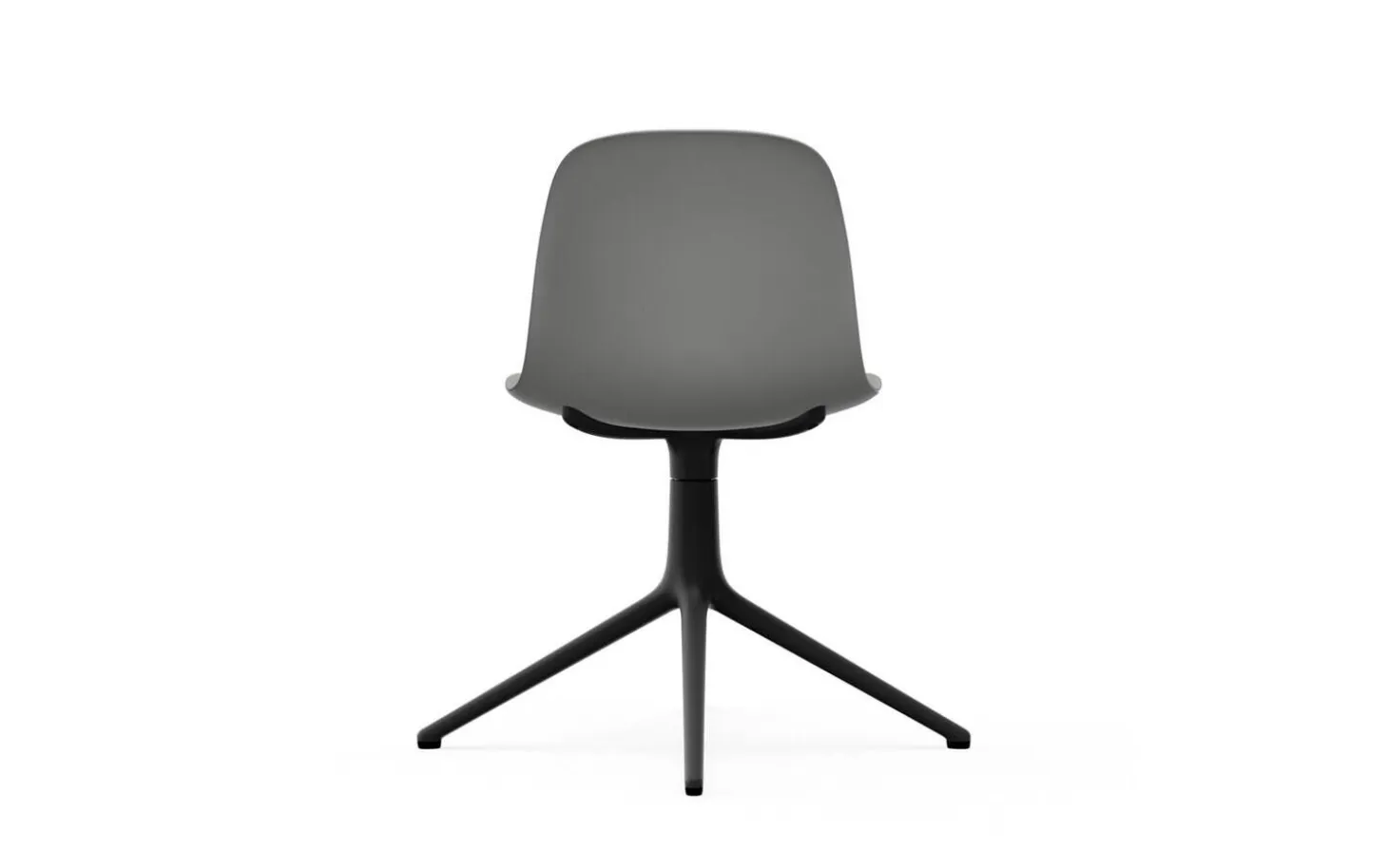 Normann Copenhagen - Form Chair Swivel 4L Black Alu