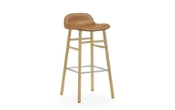 Normann Copenhagen - Form Barstool 75 cm Full Upholstery Oak