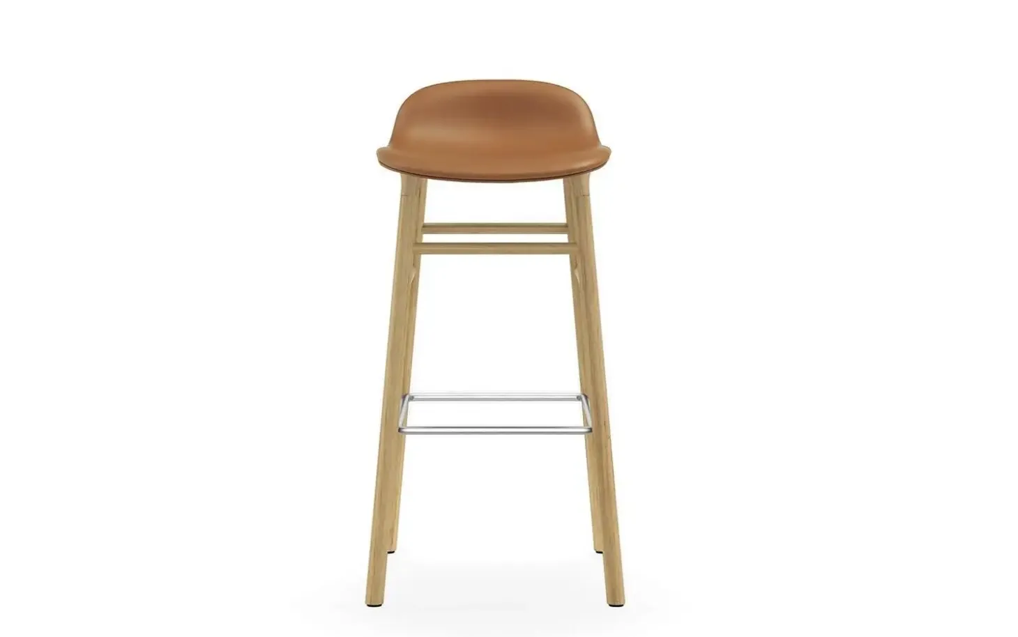 Normann Copenhagen - Form Barstool 75 cm Full Upholstery Oak