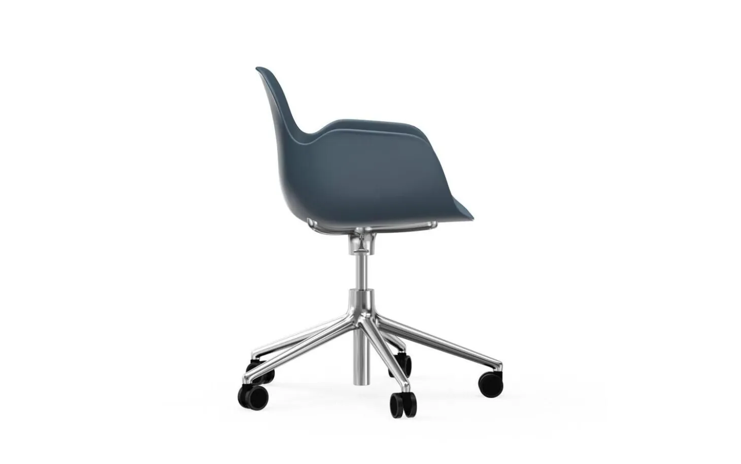 Normann Copenhagen - Form Armchair Swivel 5W Gas Lift Alu