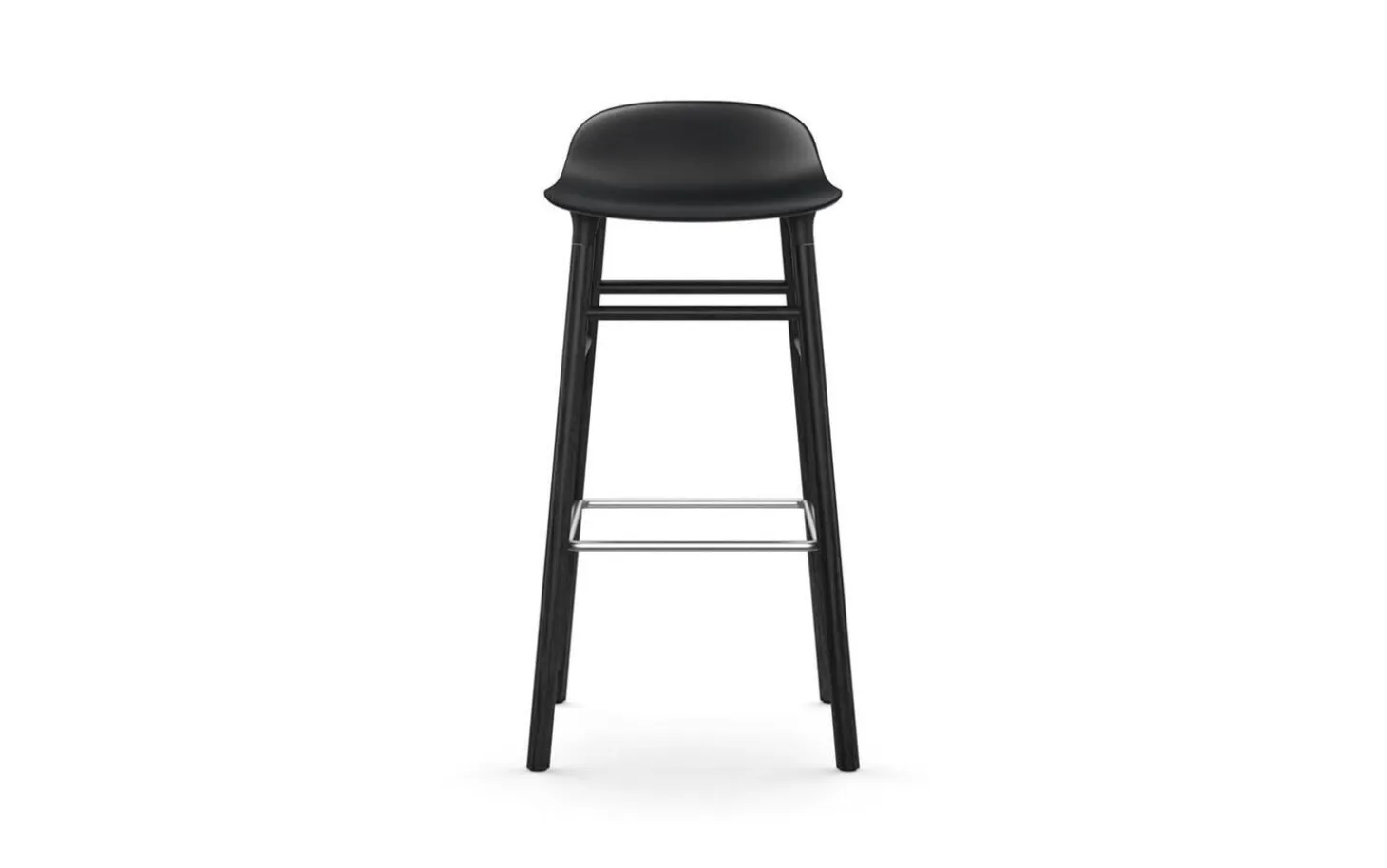 Normann Copenhagen - Form Barstool 75 cm Black Oak