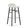 Normann Copenhagen - Form Barstool 75 cm Full Upholstery Black Oak