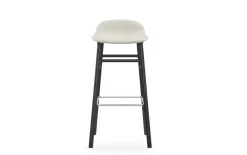 Normann Copenhagen - Form Barstool 75 cm Full Upholstery Black Oak