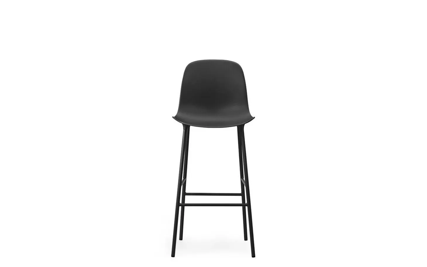 Normann Copenhagen - Form Bar Chair 75 cm Steel