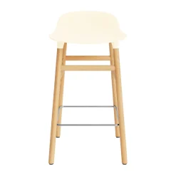 Normann Copenhagen - Form Barstool 65 cm - Creme/Eg