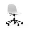 Normann Copenhagen - Form Chair Swivel 5W Gas Lift Black Alu
