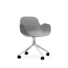 Normann Copenhagen - Form Armchair Swivel 4W Alu
