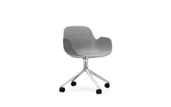 Normann Copenhagen - Form Armchair Swivel 4W Alu