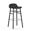 Normann Copenhagen - Form Barstool 75 cm Full Upholstery Black Oak