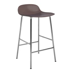 Normann Copenhagen - Form Barstool 65 cm - Brun/krom