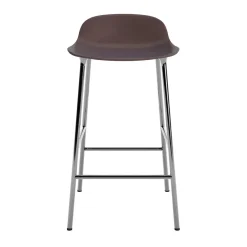 Normann Copenhagen - Form Barstool 65 cm - Brun/krom