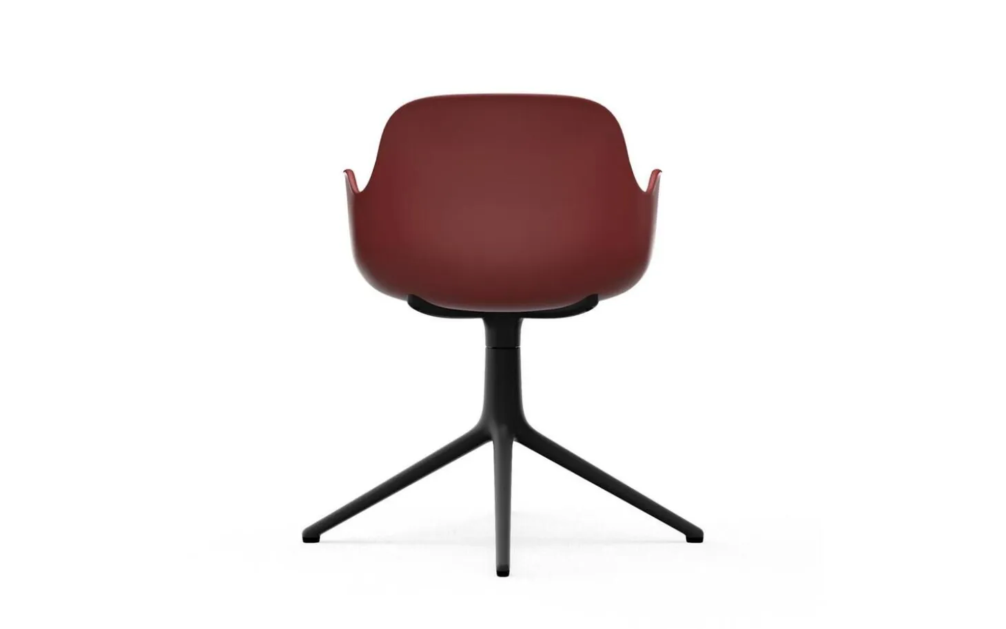 Normann Copenhagen - Form Armchair Swivel 4L Black Alu