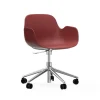 Normann Copenhagen - Form Armchair Swivel 5W Gas Lift Alu