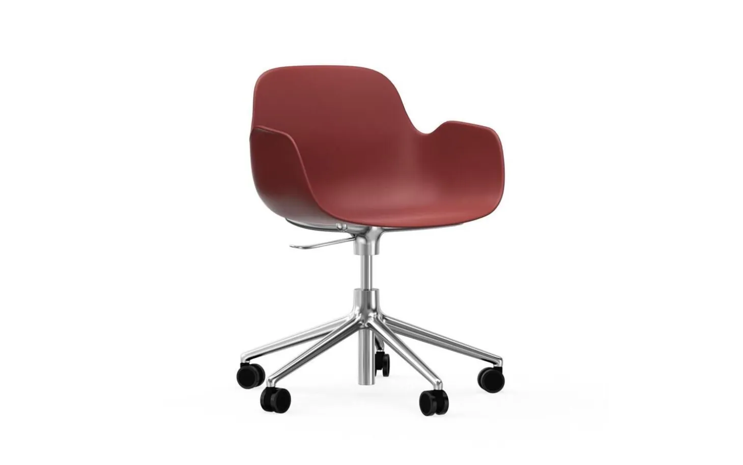 Normann Copenhagen - Form Armchair Swivel 5W Gas Lift Alu