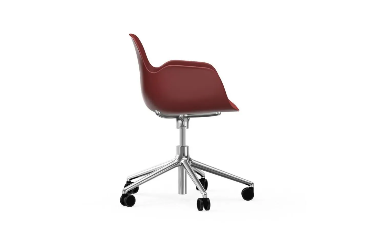 Normann Copenhagen - Form Armchair Swivel 5W Gas Lift Alu