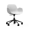 Normann Copenhagen - Form Armchair Swivel 5W Gas Lift Black Alu