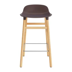Normann Copenhagen - Form Barstool 65 cm - Brun/Eg