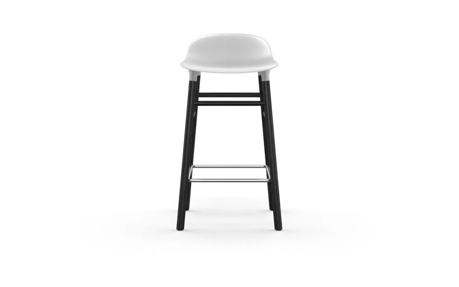 Normann Copenhagen - Form Barstool 65 cm Black Oak