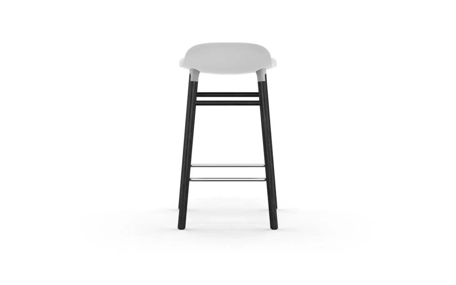 Normann Copenhagen - Form Barstool 65 cm Black Oak